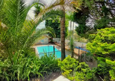 Quiet, private & luxurious self-catering AirBnB accommodation and retreat with exclusive access to our swimming pool for a relaxing place to stay in Auckland.
